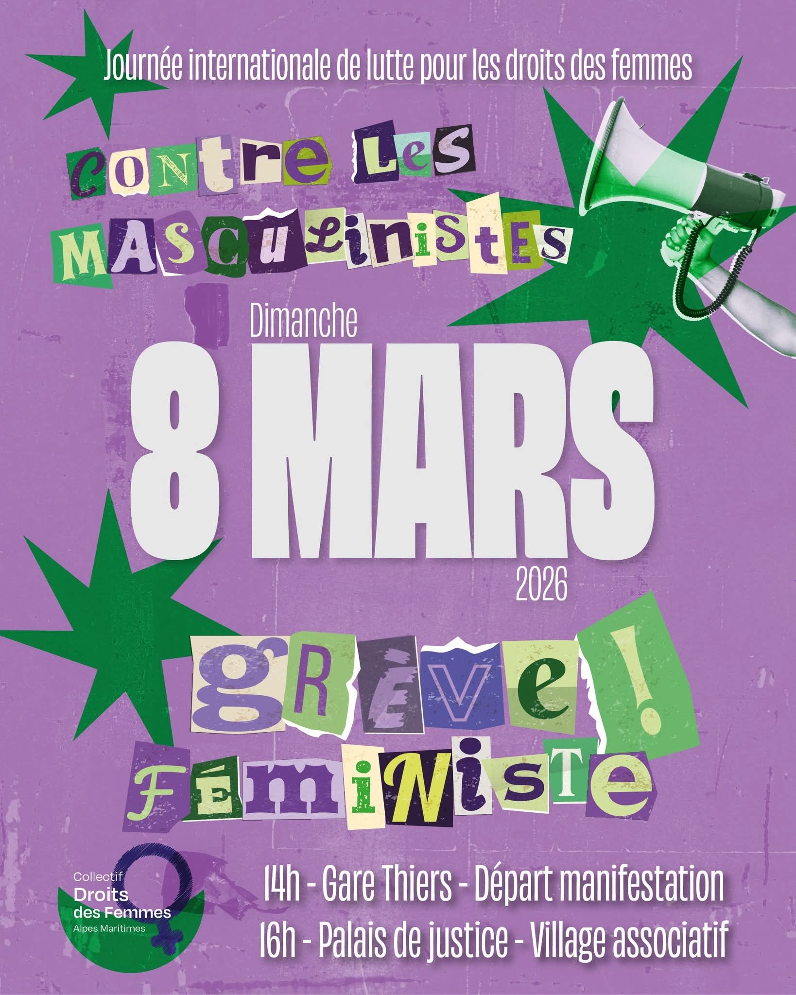 8 mars: Journée internationale de lutte pour les droits des femmes - ADN