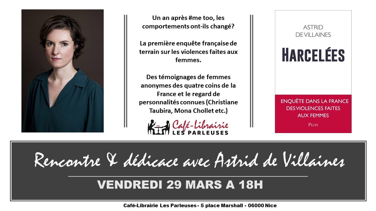 Rencontre avec Astrid de Villaines autour de son livre Rencontre avec Astrid de Villaines autour de son livre